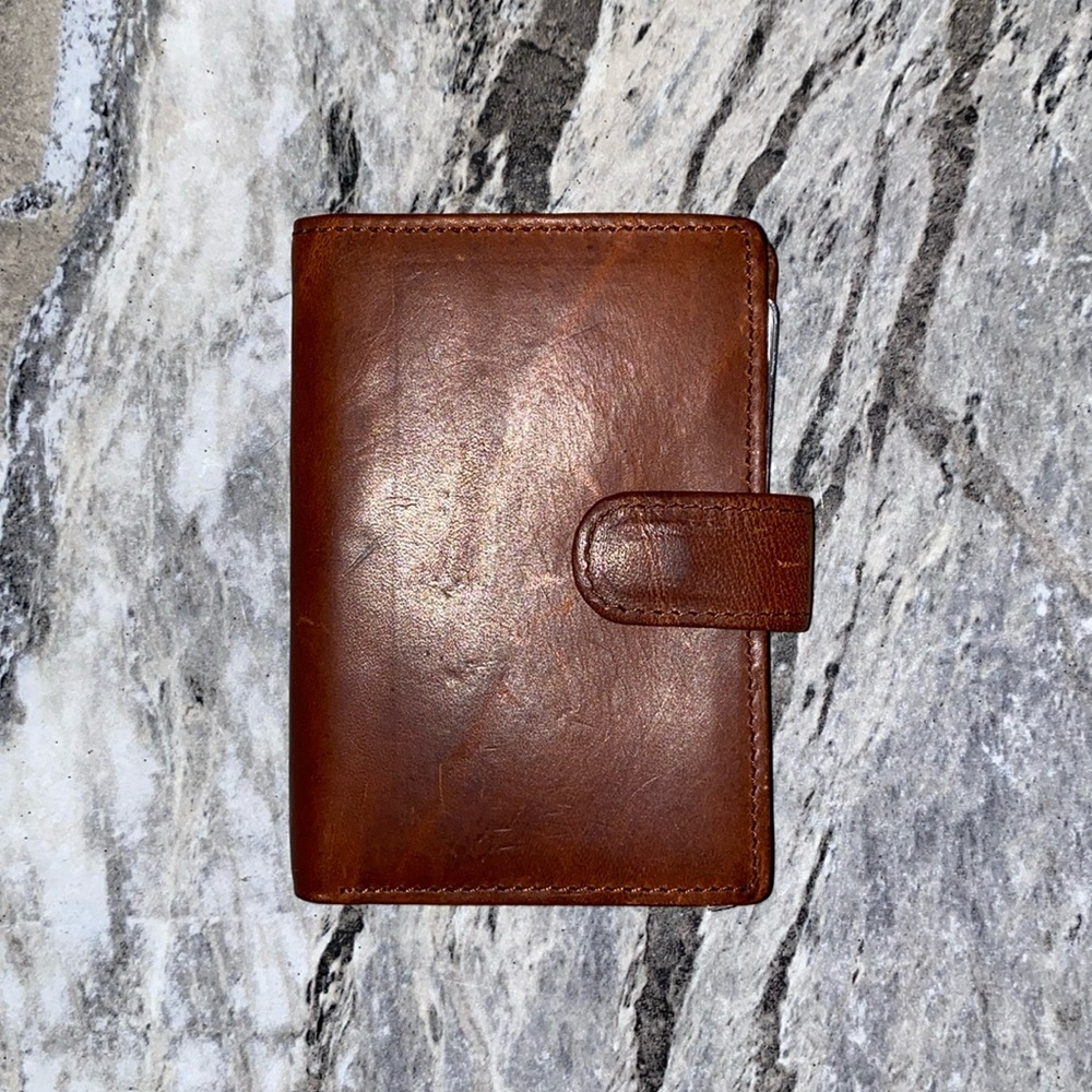 Genuine Leather Carriage House Wallet